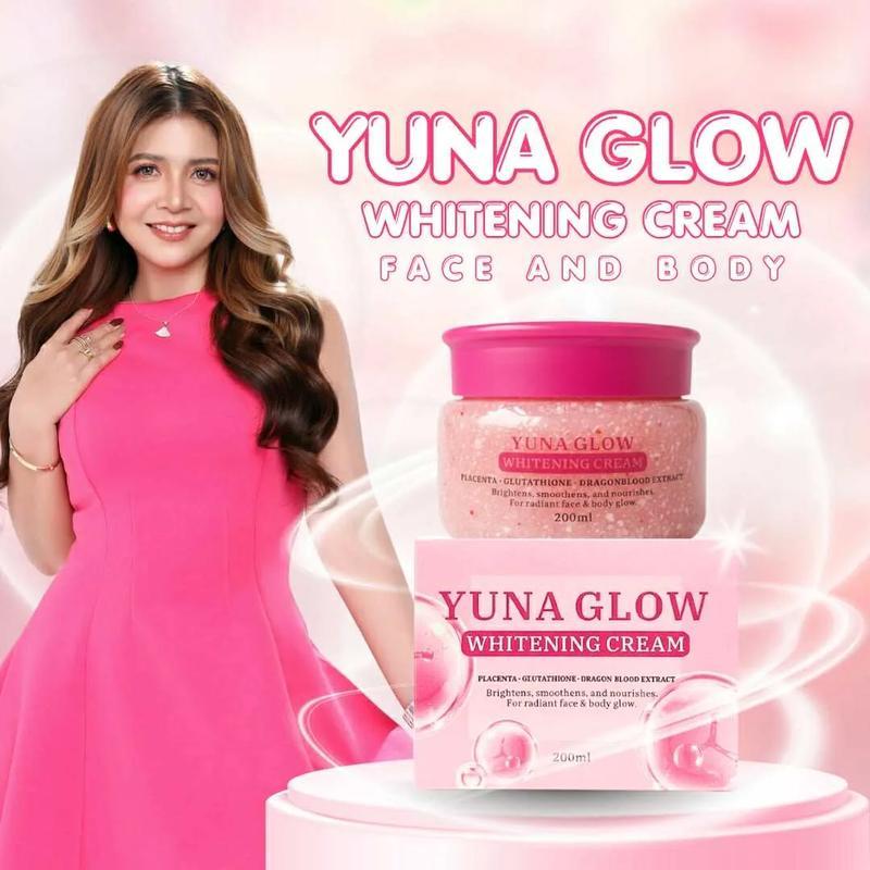 BMRS YUNA GLOW WHITENING CREAM with Placenta, Glutathione and Dragon B –  𝙼𝚊𝚛𝚒𝚎 𝚈𝚘𝚘𝚗