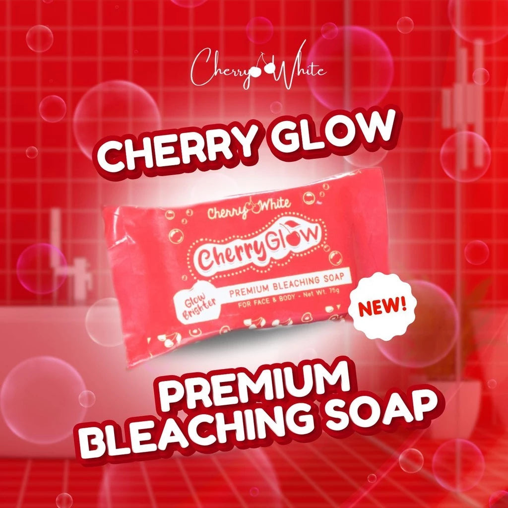 CHERRY WHITE Bleaching Soap 5 pcs in 1 pack | 350g