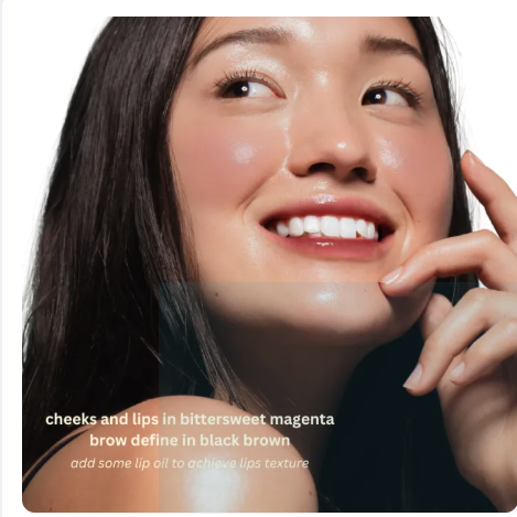 KJM Bittersweet Magenta Cheek. Lip. Tint