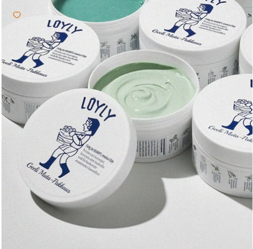 Loyly Green Mud Collagen Mask 90g