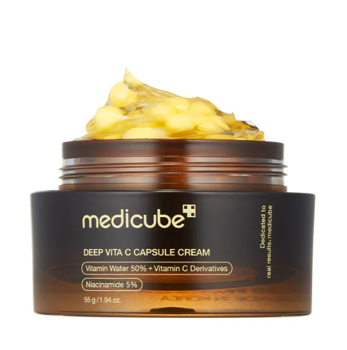 Medicube Deep Vita C  | PDRN Pink Collagen | TXA Niacinamide Capsule Cream 55g
