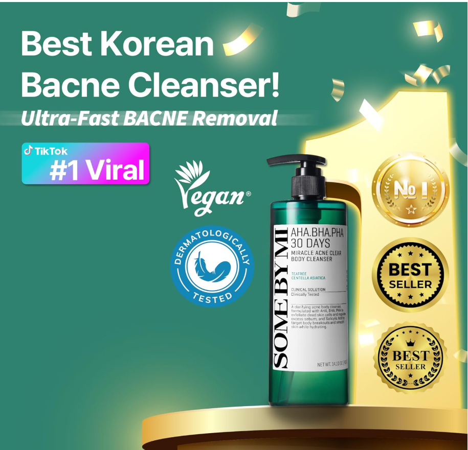 SOME BY MI - AHA, BHA, PHA 30 Days Miracle Acne Clear Body Cleanser