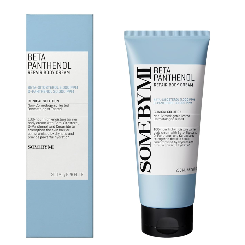 Some By Mi Beta Panthenol Repair Body Cream 200ml Moisturizing Body Lotion
