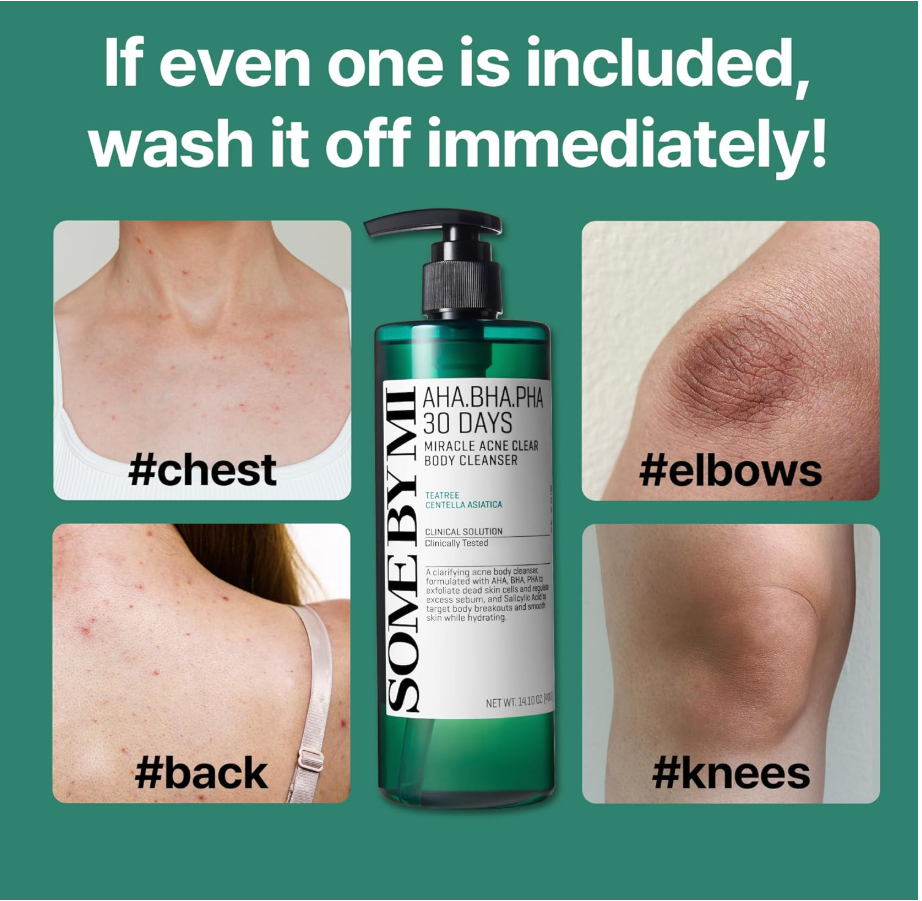 SOME BY MI - AHA, BHA, PHA 30 Days Miracle Acne Clear Body Cleanser