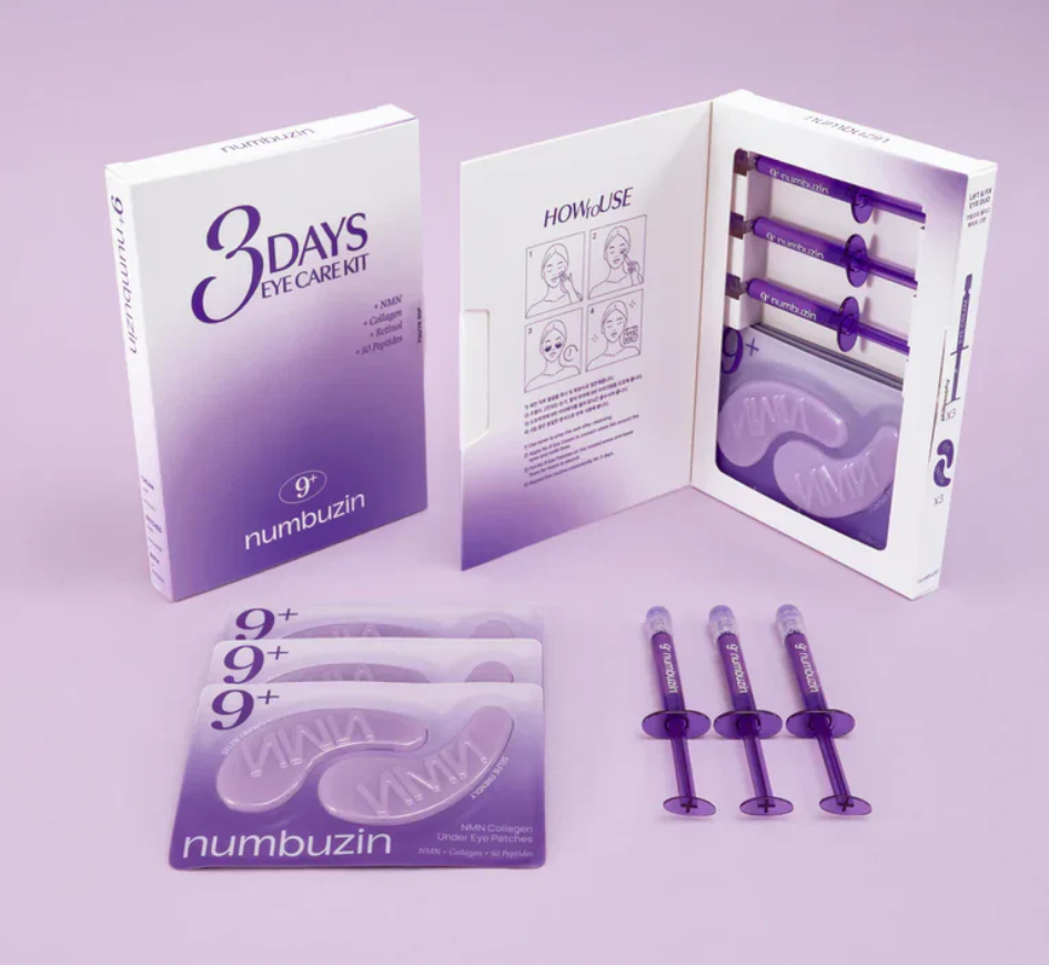 Numbuzin No.9 3 Days Eye Care Kit