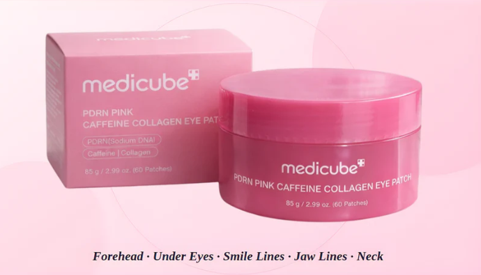 medicube Ultimate Night Eye Routine: PDRN Caffeine Collagen Eye Patches
