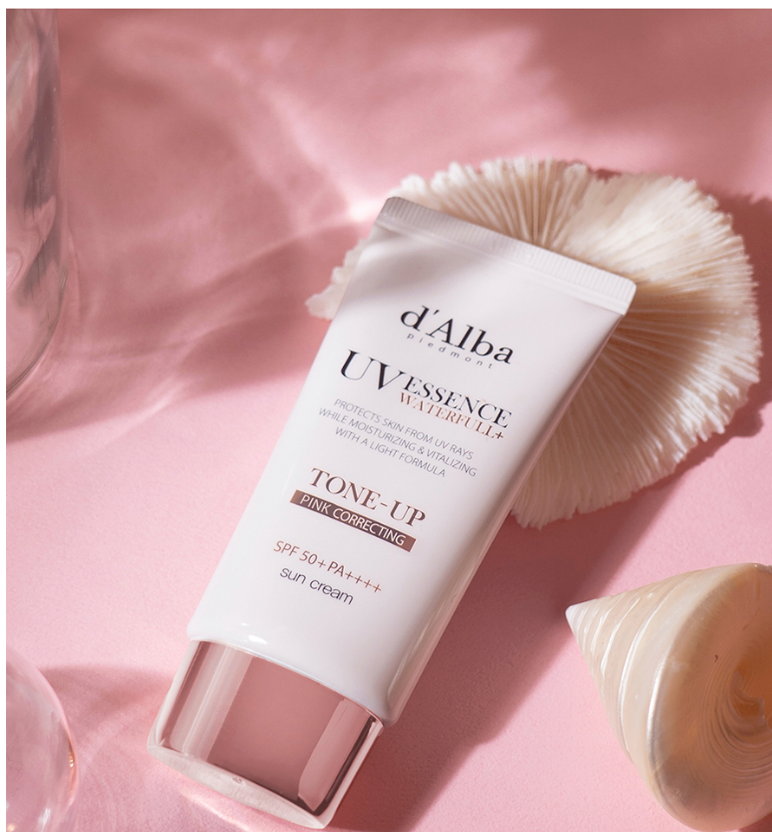 d’Alba Waterfull Tone-Up Sunscreen SPF50+ PA++++ 50ml 2pcs