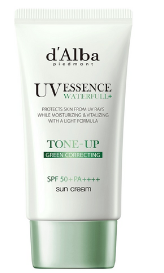 d’Alba Clean Tea Tree Liposome Green Tone-Up Sunscreen SPF50+ PA++++, 50ml × 2pcs