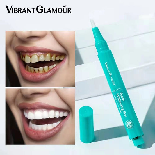 VIBRANT GLAMOUR Teeth Whitening Pen Effective Remove Stains No Sensitivity Travel Friendly Easy