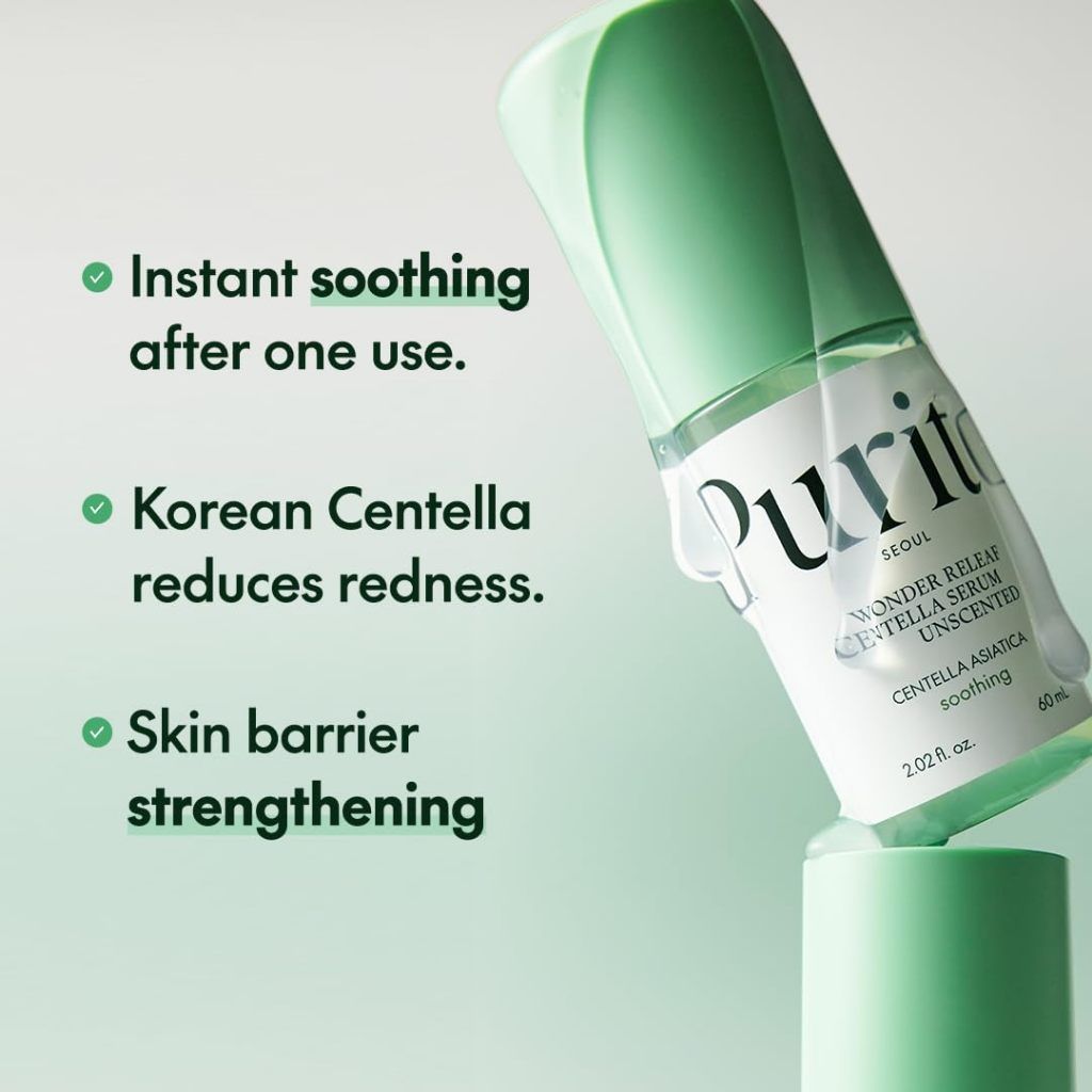 Purito Wonder Releaf Centella Serum Unscented 60 ml by skincarebudmnl