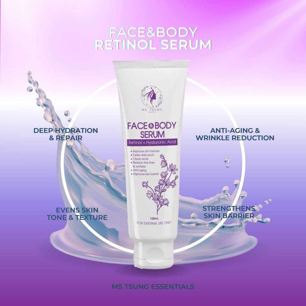 MS TSUNG Face and Body Serum | Moisturizing Anti aging Glowing Skin Whitening