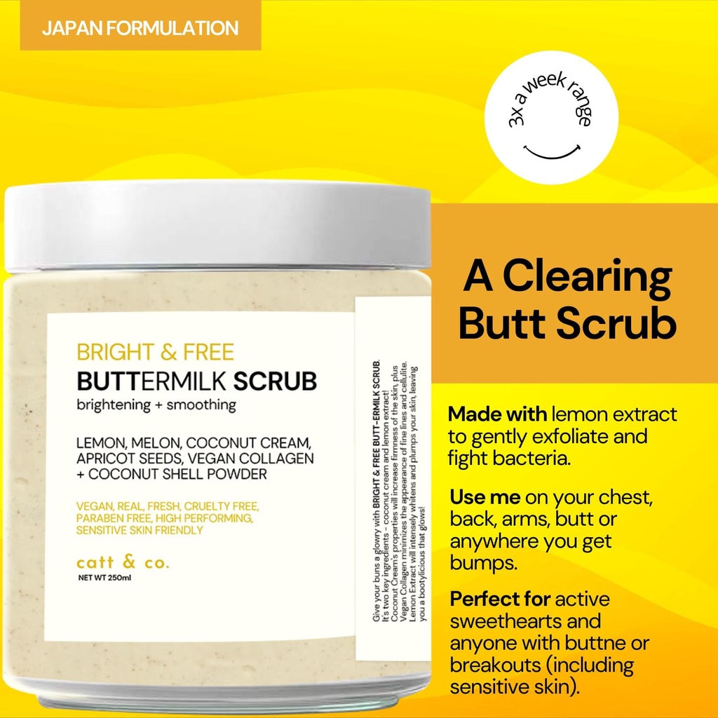 CATT&CO Buttermilk Scrub