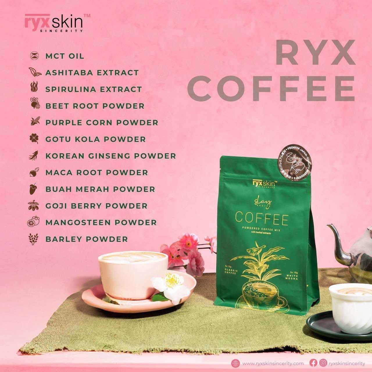 Ryxskin Sincerity Coffee  Fiber Blend+
