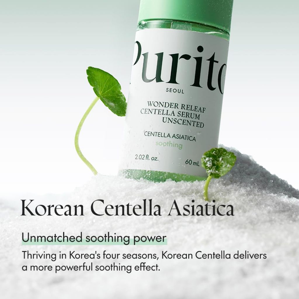 Purito Wonder Releaf Centella Serum Unscented 60 ml by skincarebudmnl