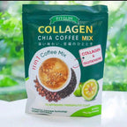 FITGUM Collagen Chia Coffee Weight Management Fitgum 20X Collagen Coffee Whitening Skin With Glutathione Slimming Coffee With Collagen 10pcs