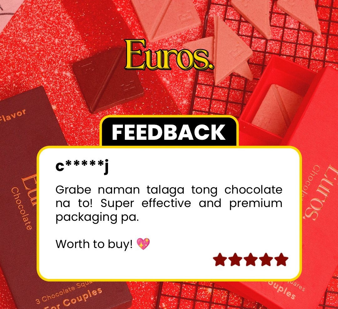 Euros Chocolate : Pleasure Boosting Dark Chocolate