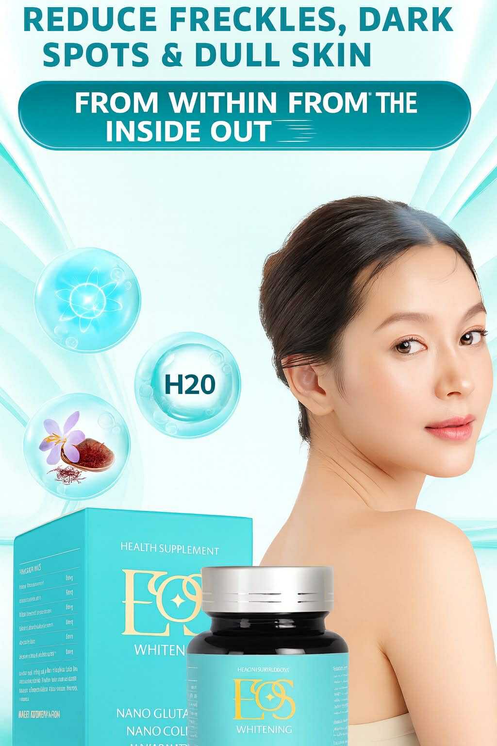 EOS Whitening Collagen Gluthathione Solution for Dark Spots & Pigmentation