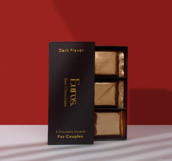 Euros Chocolate : Pleasure Boosting Dark Chocolate Aphrodisiac