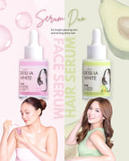Natasha Geisha White Serum, Face Serum, Bikini Serum, Hair Serum - Versatile Face Bikini & Hair Care Solution