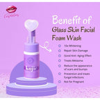 CC GLAM & BEAUTY | GLASS SKIN & KOJIC FACIAL FOAM WASH