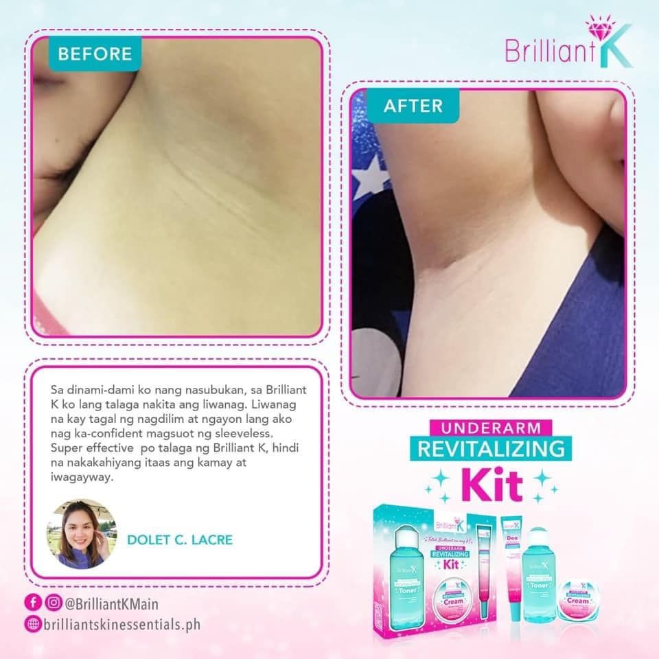 Brilliant Skin K Under Arm Revitalizing Set