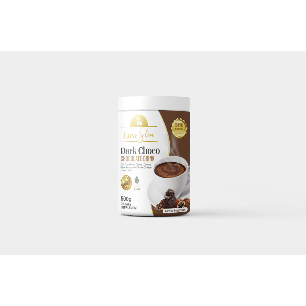 Luxe Slim HALF KILO (Caffe Macchiato, Dark Choco, Melon, 4 Seasons, Matcha, Decaf) Slimming Drinks