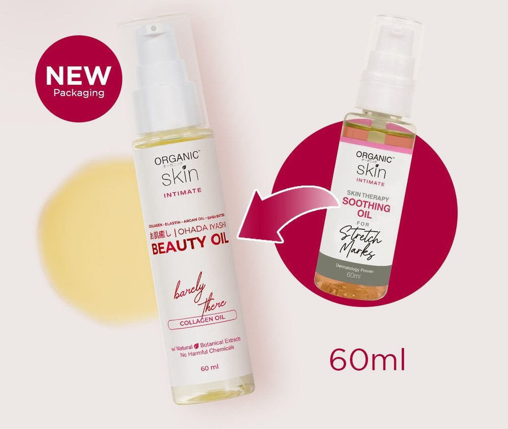 Organic Skin Japan Intimate Soothing Oil 60ml Stretch Marks & Skin Treatment