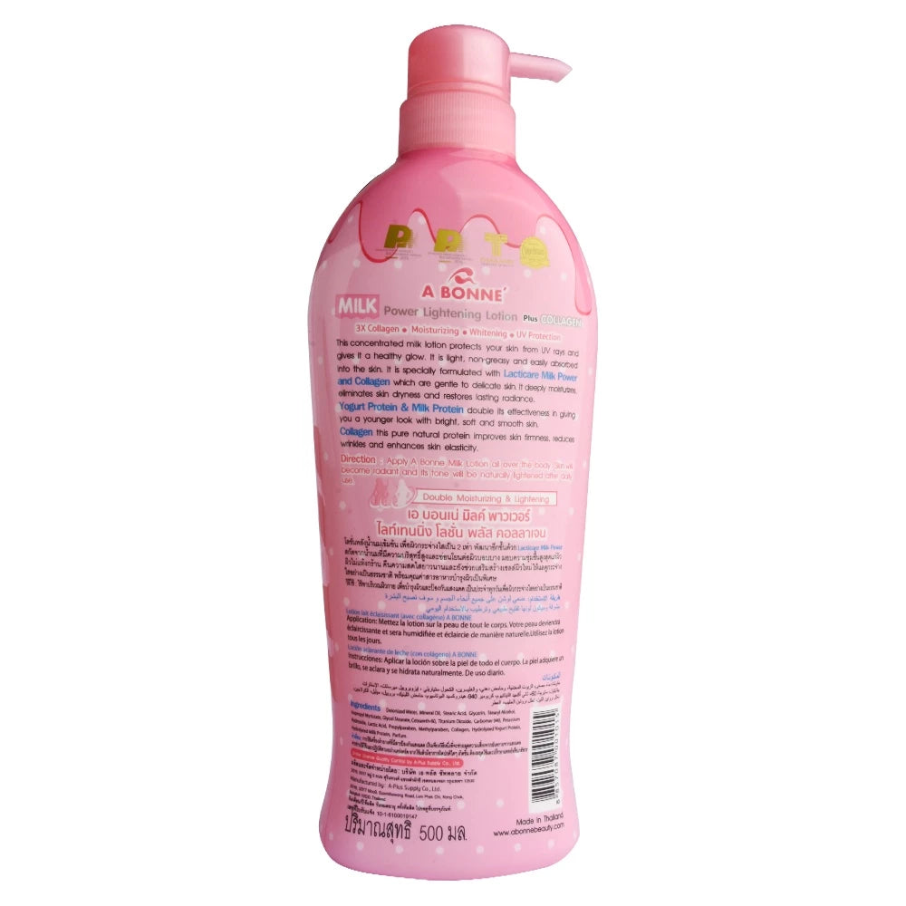 A BONNE Milk Power Lightening Lotion 500ml