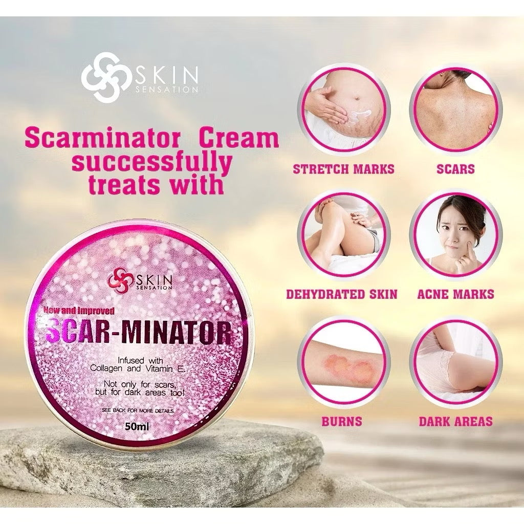 Scarminator Cream +Nature's Miracle Strong Kasoy Cream