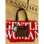 GENTLEWOMAN  Painted Wall Tote Bag from Thailand Canvas Shoulder Bag for Travel Should and Fashion Bag
