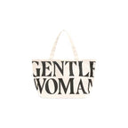 Gentle Woman Large Capacity Tote Bag With  Alphabet Canvas Bags For Ladies Office Worker Tote GentleWoman