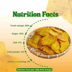 Dried Mango With Salt and Chili 3F Food – No Sugar, No Fried, Healthy Spicy Sour Snack