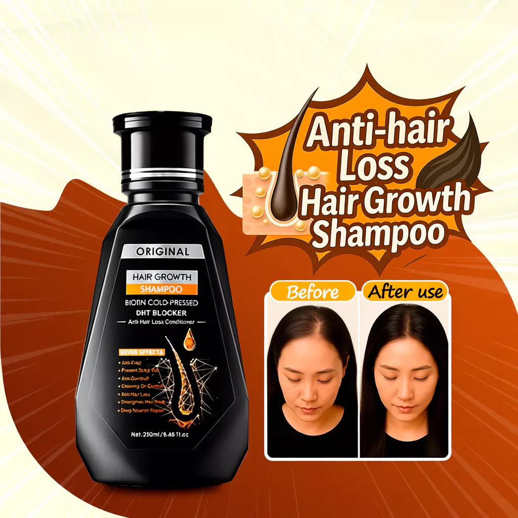 ￼Biotin Hair Growth Shampoo 250ml DHT Anti-Hair Loss For Men & Women Sulit Deal