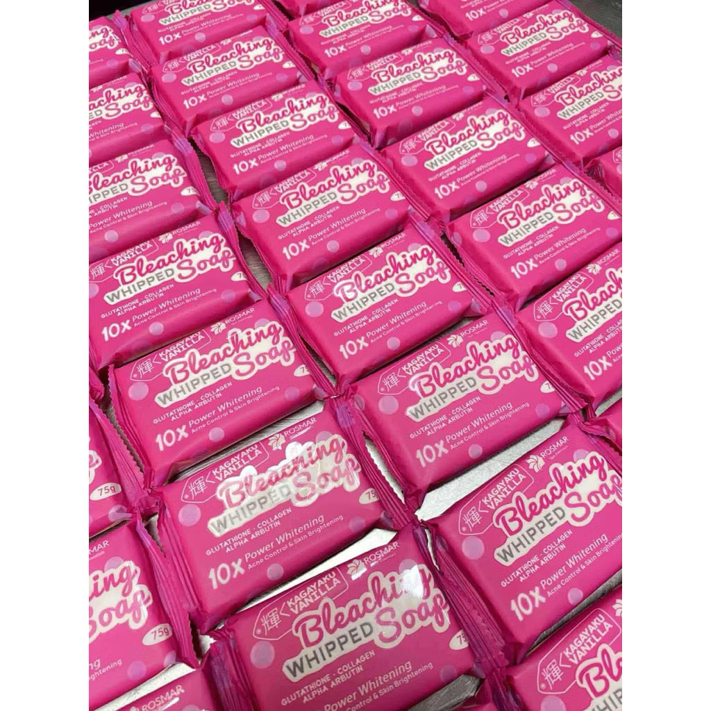 ￼ROSMAR KAGAYAKU VANILLA BLEACHING SOAP PINK PACKAGING