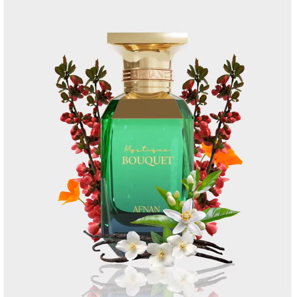 Afnan Mystique Bouquet 80ml EDP – 𝙼𝚊𝚛𝚒𝚎 𝚈𝚘𝚘𝚗