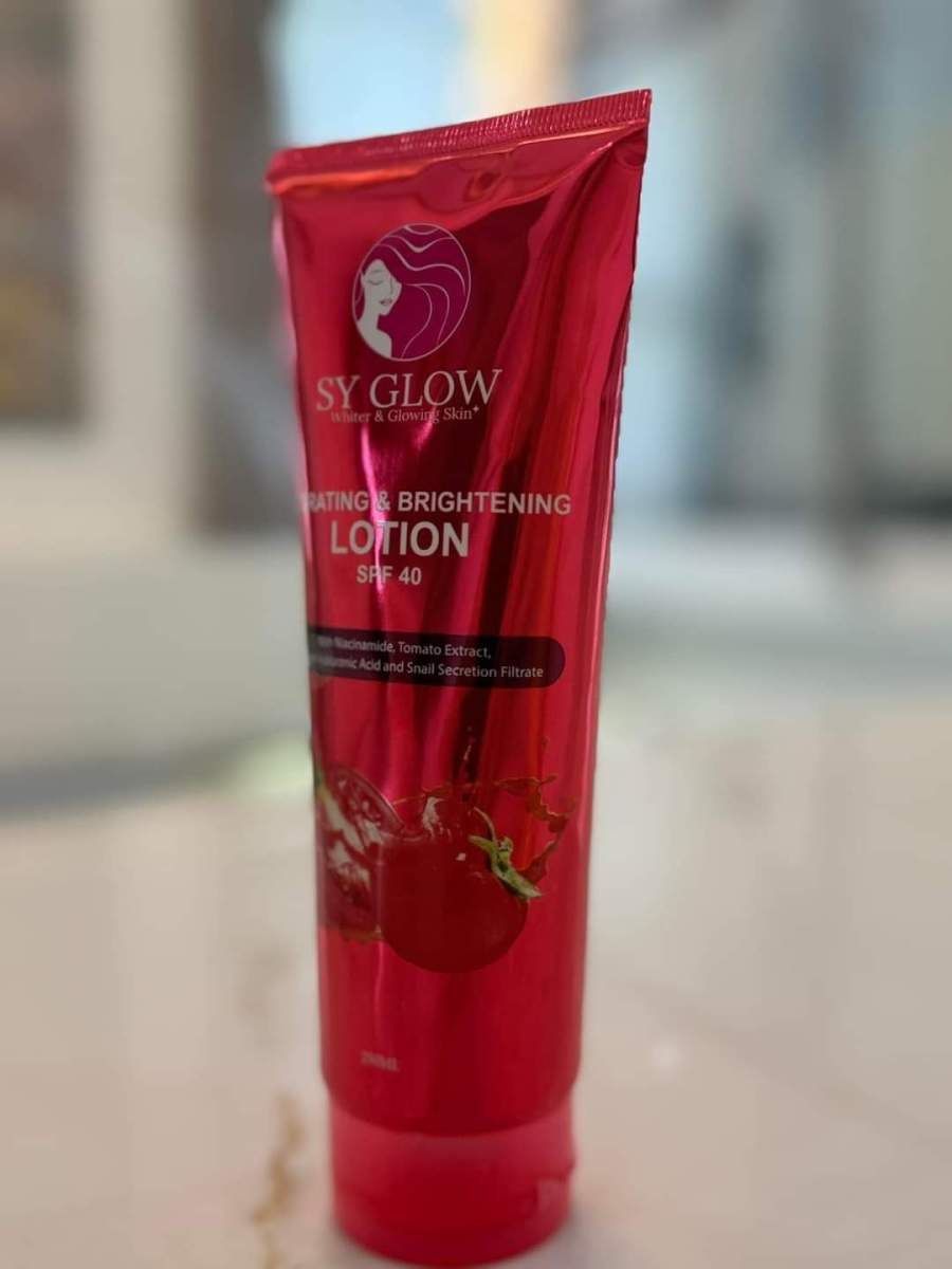 SY GLOW HYDRATING & BRIGHTENING LOTION (new packaging)