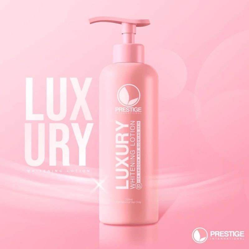 Prestige Luxury Whitening Lotion SPF50 250ml Bundle