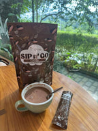 K-DRINKS Sip n’ Go Detox Coffee – Slimming, Sugar-Free, Metabolism Boost, 10 Sachets by Meldhen