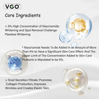 VGO Niaciamide Anti Aging Whitening brightening serum Renewing Skin Premium Skin Whitening Care Toner Serum for Face