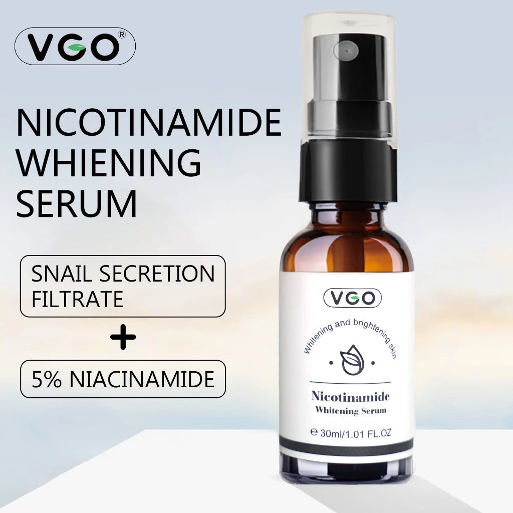 VGO Niaciamide Anti Aging Whitening brightening serum Renewing Skin Premium Skin Whitening Care Toner Serum for Face