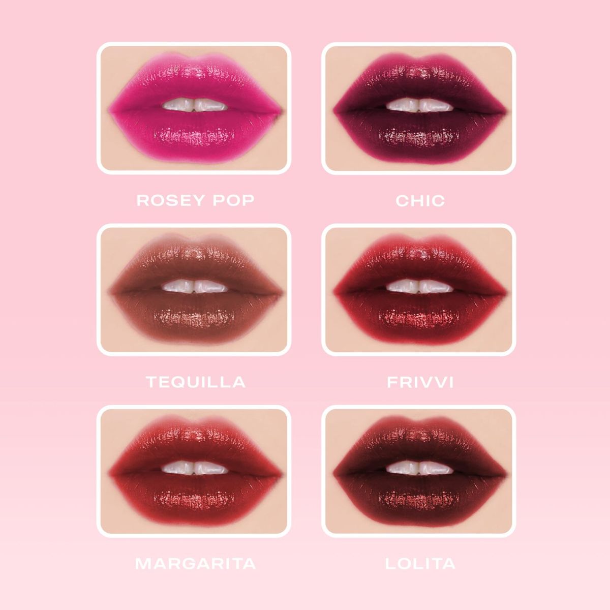 MQ COSMETICS MATTE ME UP LIP TINT (set or individual)