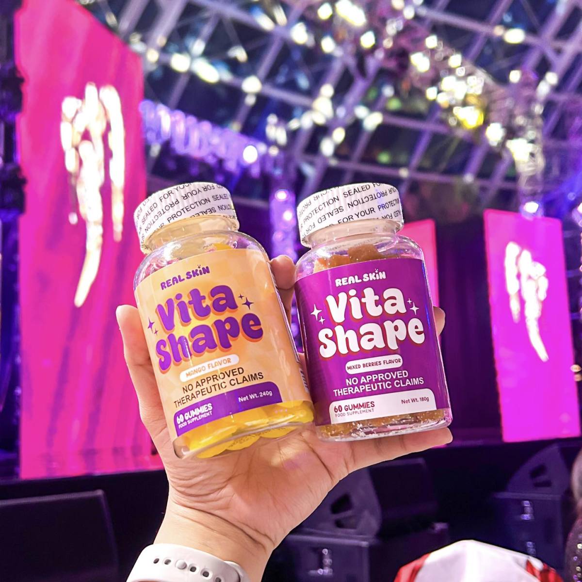 REALSKIN VITA GUMMIES (SHAPE, SKIN, HAIR) 60GUMMIES/BOTTLE