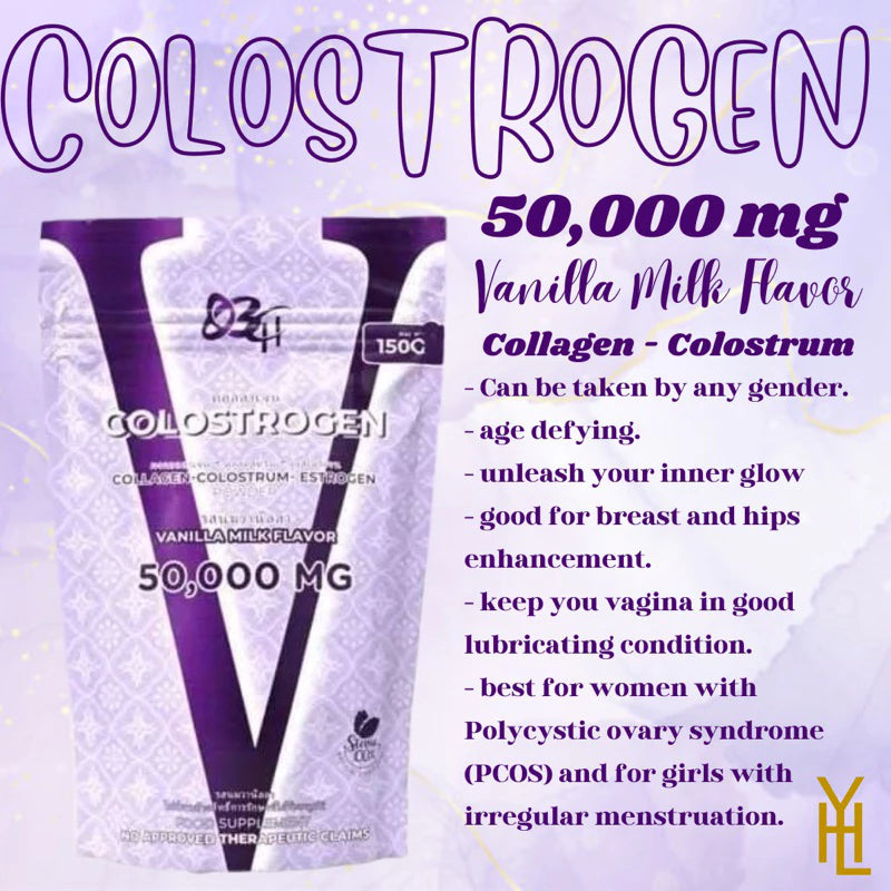 V COLOSTROGEN COLLAGEN 150g Vanilla flavor