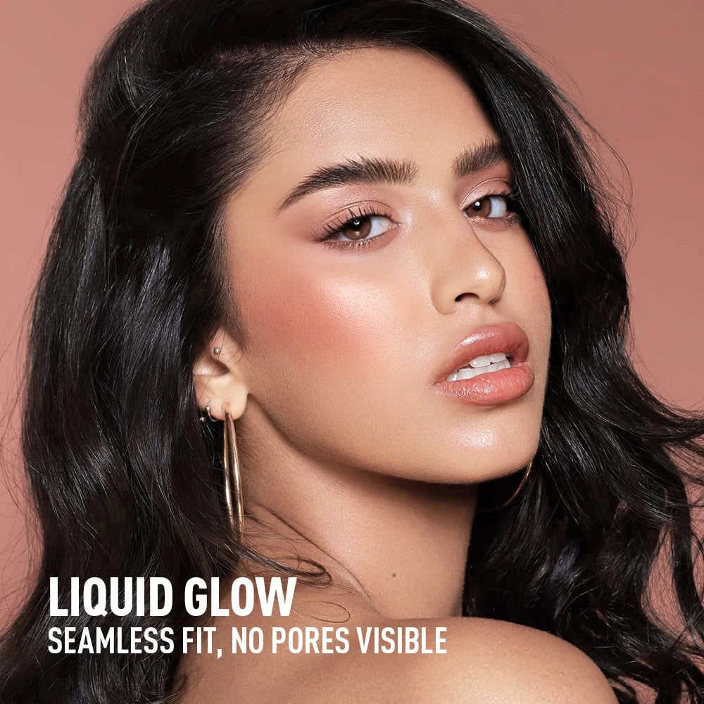 O.TWO.O Liquid Highlighter Haute Galaxy Silky Blends Seamlessly Glow Skin Long lasting Face&Body