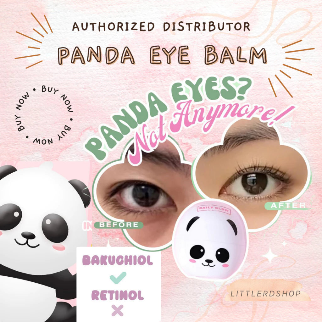 Panda's Fantasy Brightening Eye Balm with Bakuchiol by The Daily Glow |