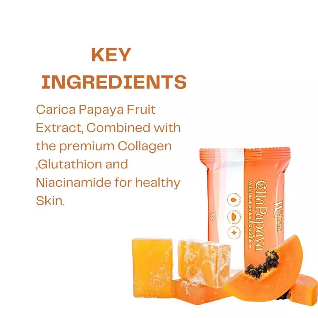 NATURAL FLAWLESS SKIN COLLAPAPAYA 70g 1+1