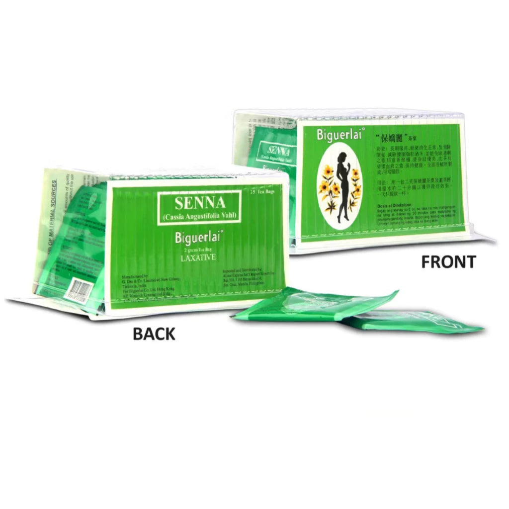 Biguerlai Senna Laxative Slimming Tea 25 tea bags