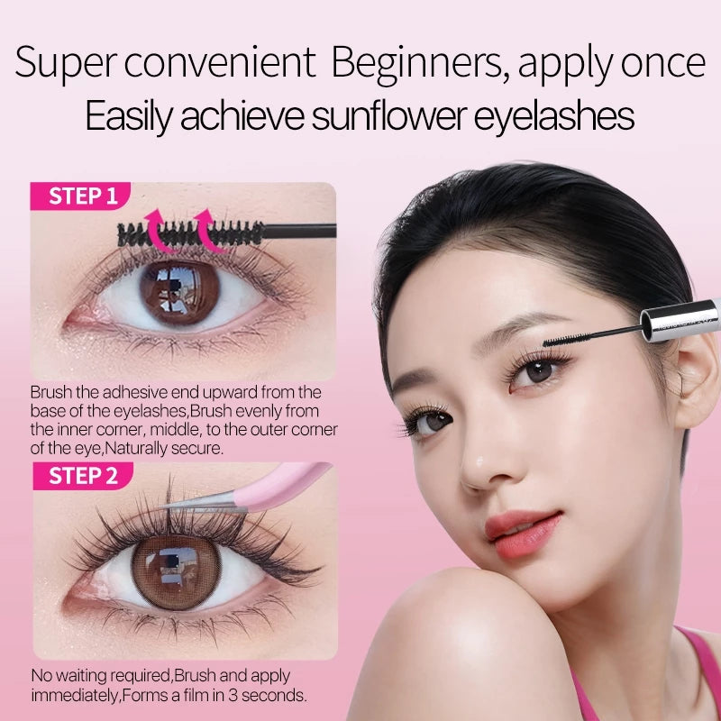 MLEN DIARY Lash Glue Long lasting Seamless Lash Bond for False Lashes Suitable for Sensitive