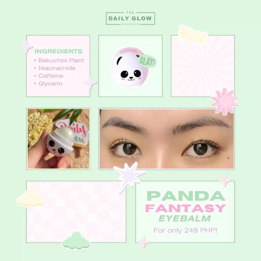 Panda's Fantasy Brightening Eye Balm with Bakuchiol by The Daily Glow |