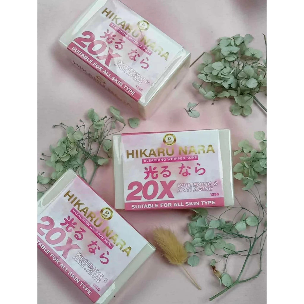 Hikaru nara soap bleaching soap